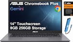 ASUS Chromebook Plus Gemini ist IST Computer UM 10 128G G 14" Touchscreen 8GB 256GB i Storage rs ASUS
