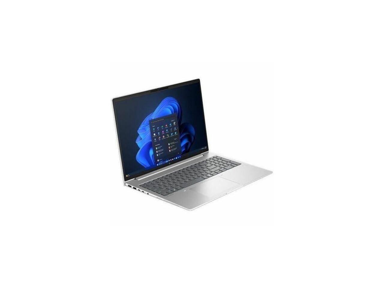 Alt View 5. HP - HP EliteBook 6 G1a 14 Touchscreen Copilot+ PC Notebook - WUXGA - 60 Hz - AMD Ryzen AI 7 350 - 32 GB - 1 TB SSD - Pike Silver Aluminum.