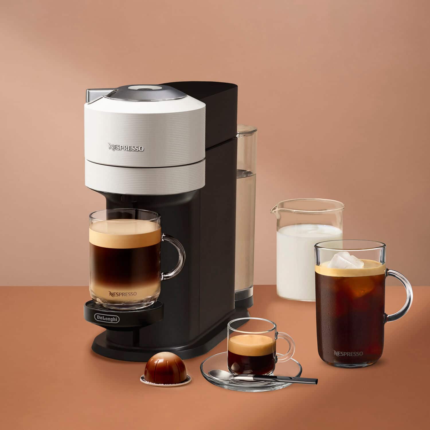 Nespresso ヴァーチュオ ネクスト ホワイト ヴァーチュオ ネクスト ホワイト D｜コーヒーメーカー｜ネスプレッソ