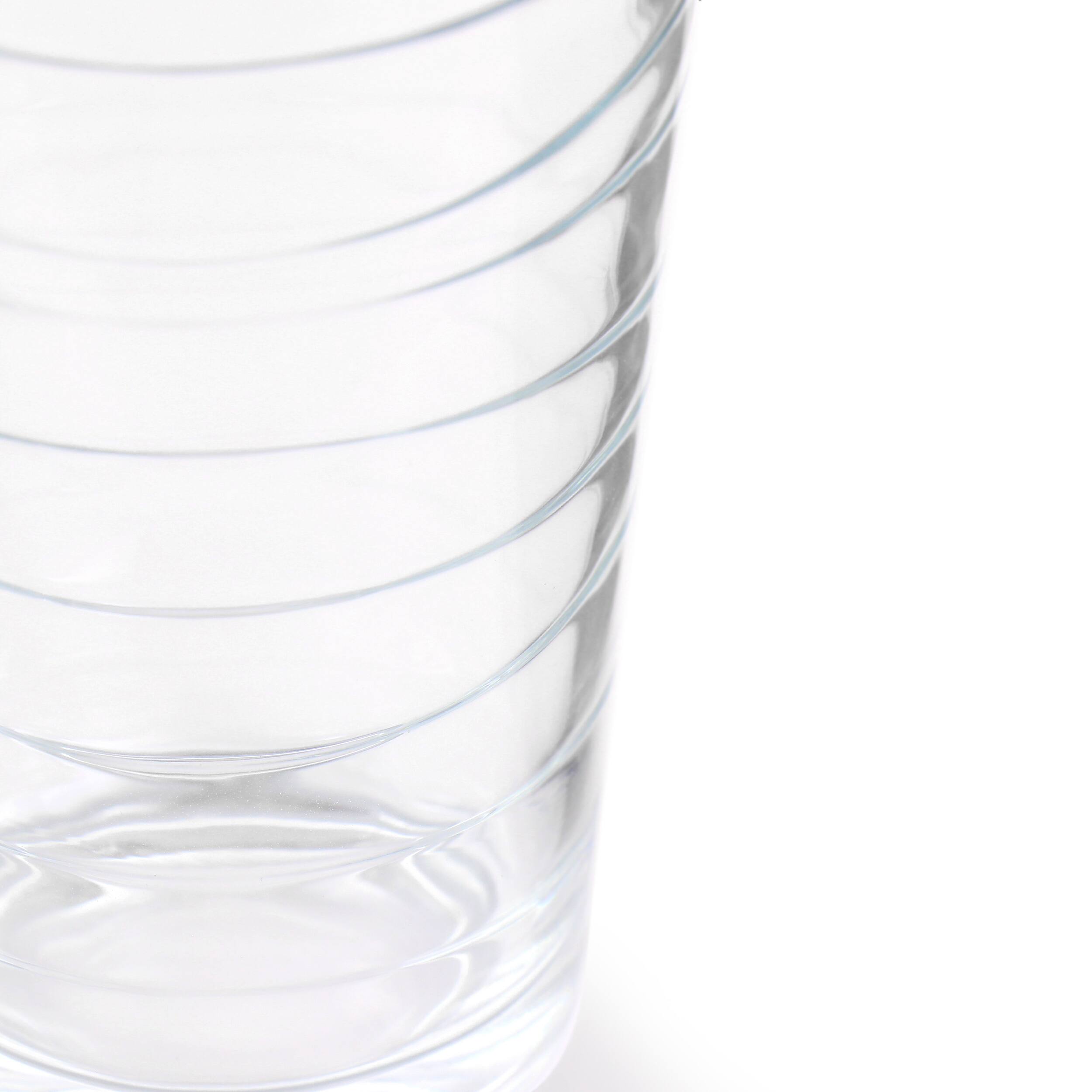 Alt View 3. Gibson - Gibson Home 4 Piece 13.5 Ounce Swirl Double Old-Fashioned Glassware Set - Clear.