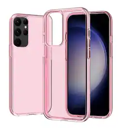 Kitcheniva - Sturdy Thick Translucent Hybrid Phone Case For Samsung Galaxy S24+ - Pink