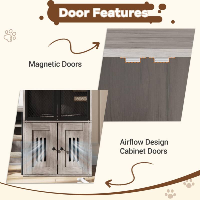 Door Features

- Magnetic Doors
- Airflow Design Cabinet Doors