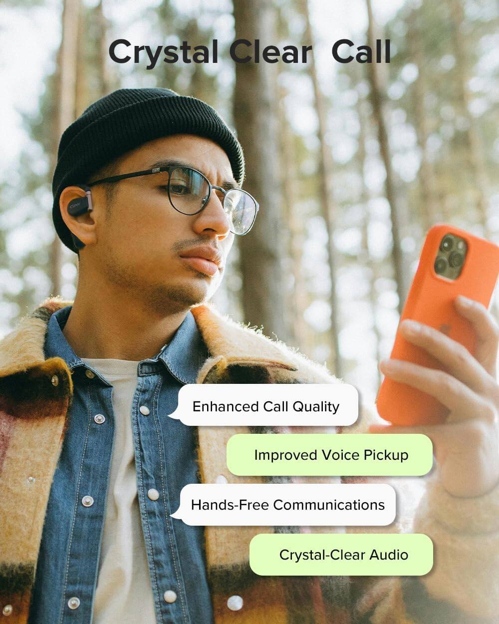 Crystal Clear Call

- Enhanced Call Quality
- Improved Voice Pickup
- Hands-Free Communications
- Crystal-Clear Audio