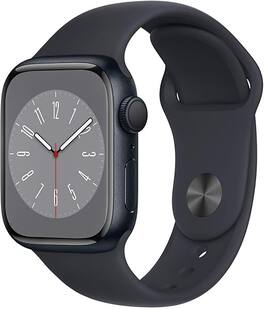 Refurbished Excellent - Apple Watch Series 8 (GPS) 41mm Aluminum Case - Midnight - (2022)
