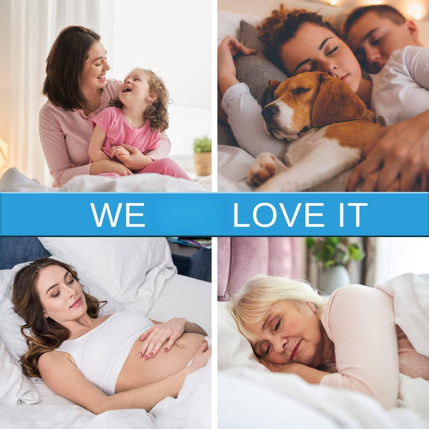 Alt View 3. Comfort Essence - King Size Waterproof Mattress Protector Pad Cover Breathable Fitted Sheet Style Deep Vinyl Pvc Free Bed - Full.