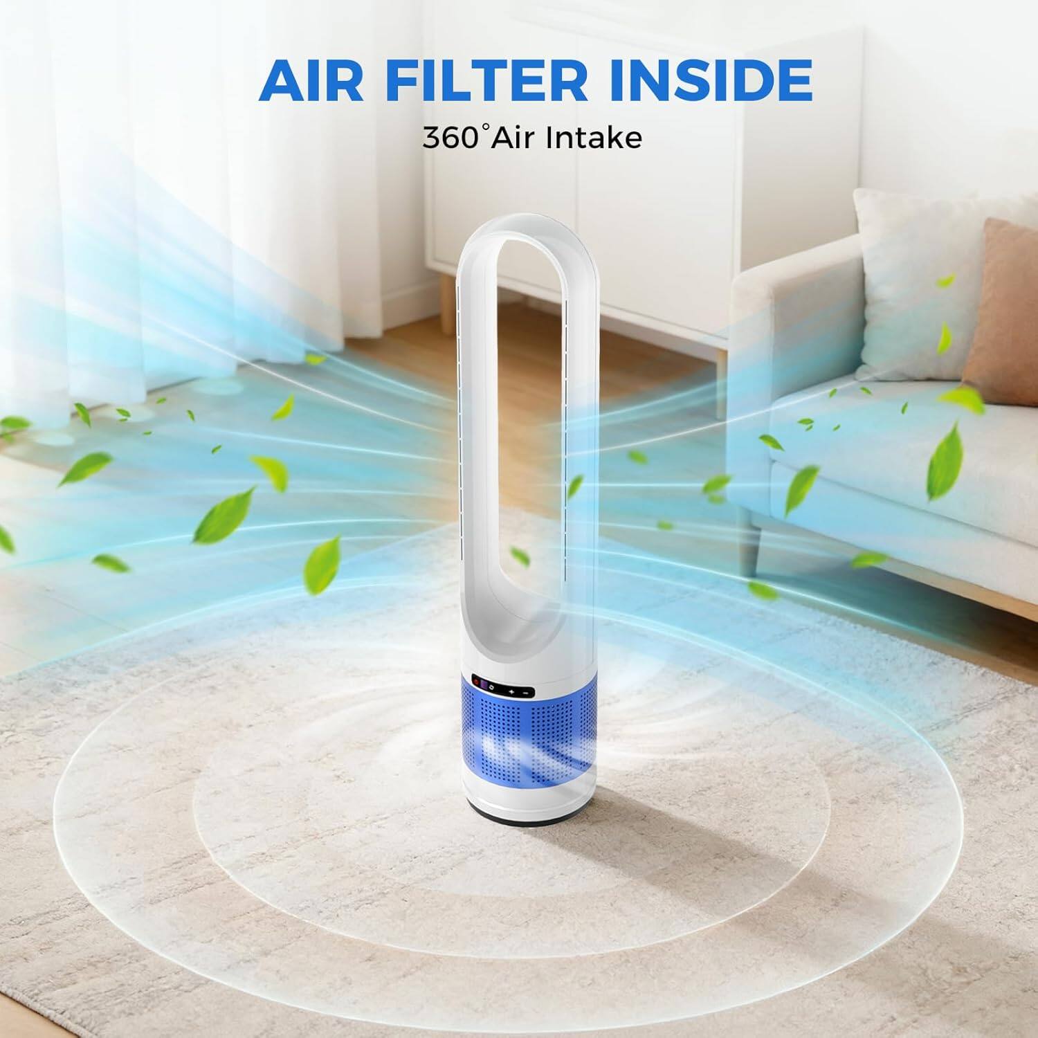 AIR FILTER INSIDE  
360° Air Intake