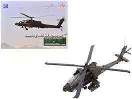 Hobby Master - Boeing AH-64D Apache Tyrone Biggums 4th Combat Aviation Brigade Operation Atlantic Resolve 2018-2019 US Army 1/72 - Green, Grey