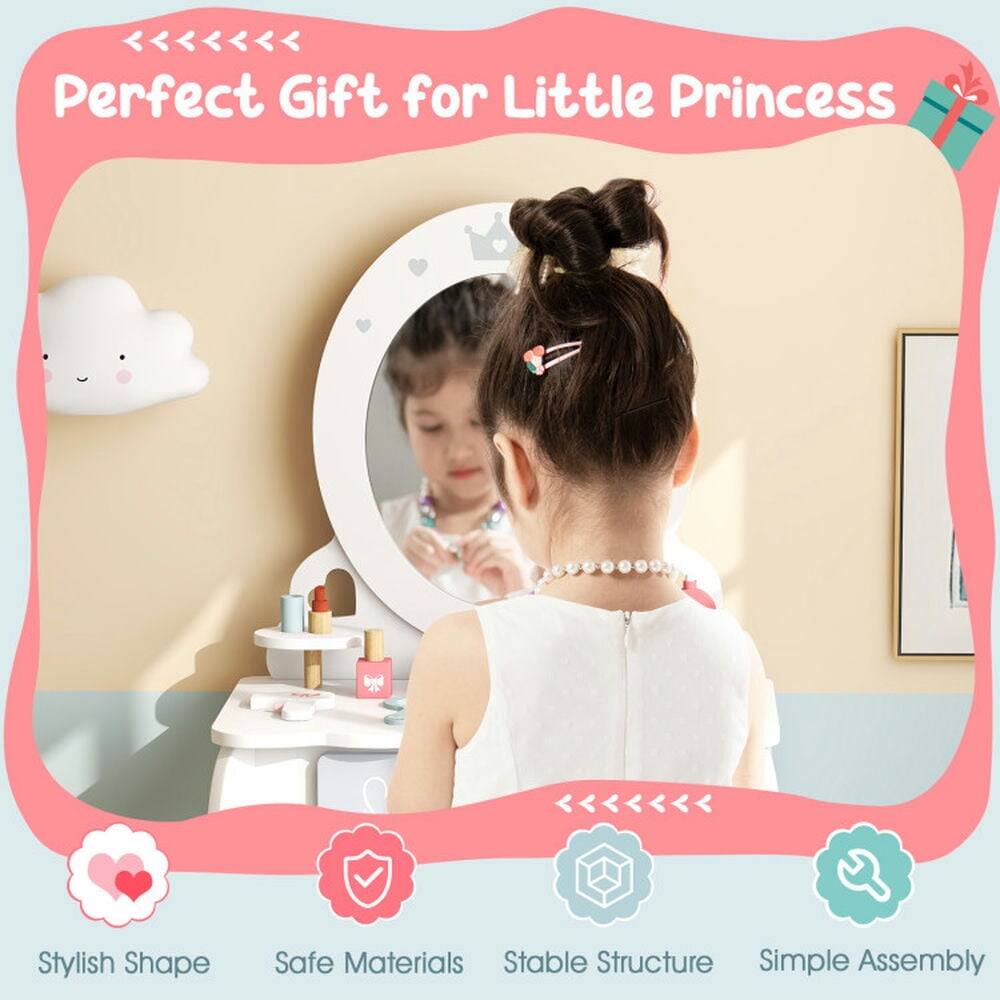 Perfect Gift for Little Princess

Stylish Shape  
Safe Materials  
Stable Structure  
Simple Assembly