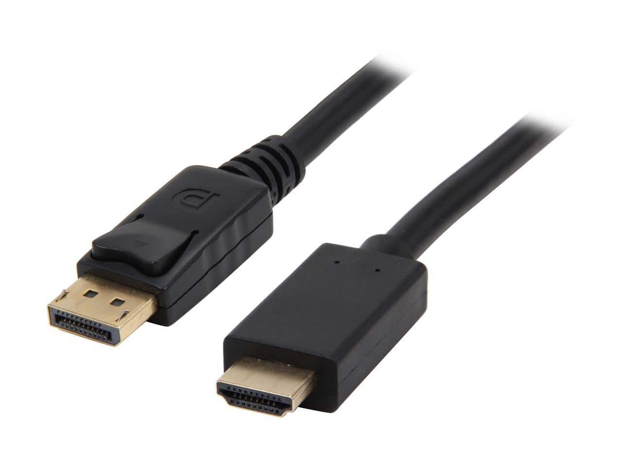 Nippon Labs - DP-HDMI-15 15ft DisplayPort to HDMI Cable, 4K/VR/3D, Black (M/M)