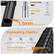 OTHERS Ø70MM Lightweight
OURS Ø76MM Sturdy Durable and Wear-resistant
Heavy-Duty Tubes
1.5mm Wall Thickness
Engineering Plastics
Heat Resistance Cold-Resistant Crack prevention
Premium PE Buttons: With Stands Harsh Cleaners