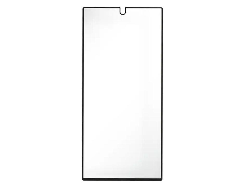 Front. BodyGuardz - BodyGuardz PRTX Shatterproof Synthetic Glass Screen Protector for Samsung Galaxy S21 - Clear.