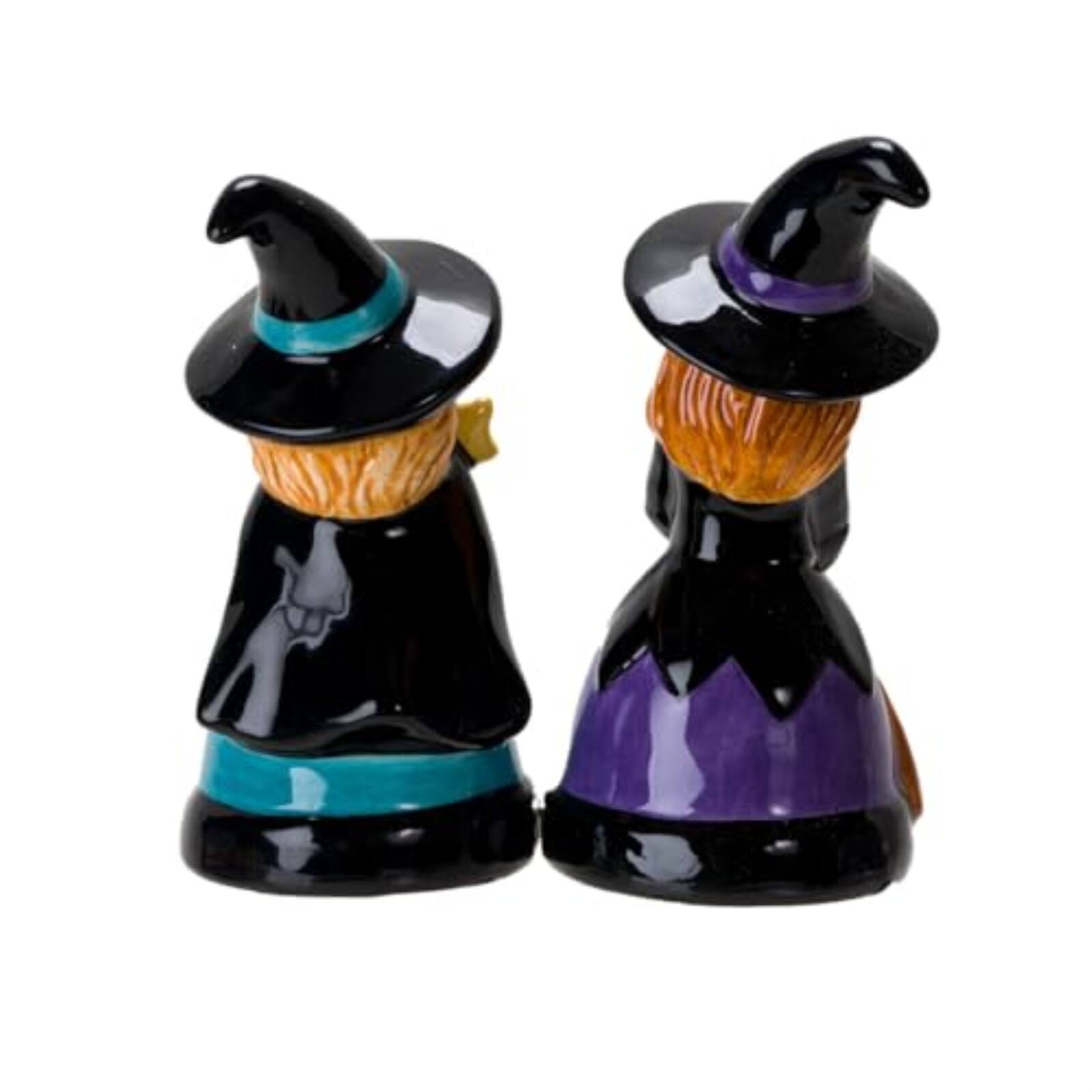 Alt View 1. Pacific Trading - Pacific Giftware Magical Hocus Pocus Witches Ceramic Magnetic Salt and Pepper Shakers - Multicolor.