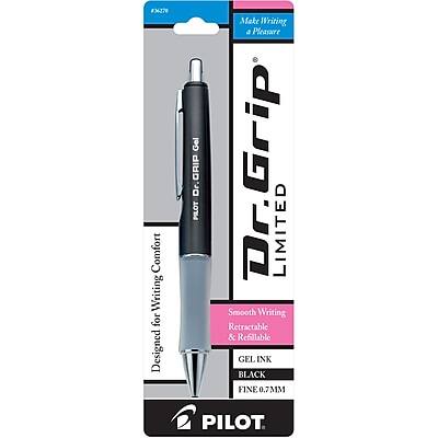 Pilot - Dr. Grip Ltd. Retractable Gel Pen, Fine Point, Black Ink (36270)