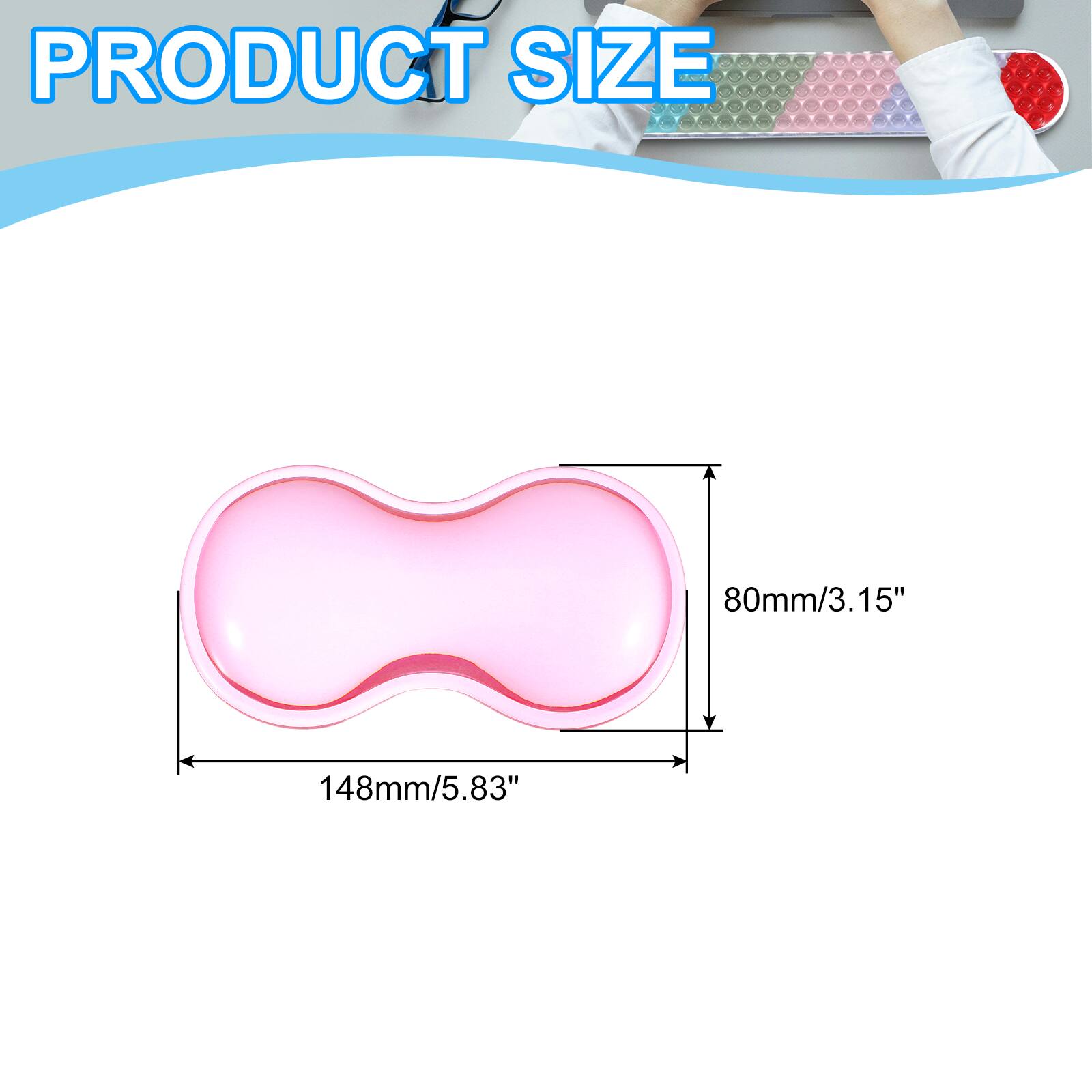 PRODUCT SIZE  
80mm/3.15"  
148mm/5.83"