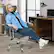 Alt View 15. Costway - Big and Tall Executive Office Chair with Footrest Lumbar Support - Grey.