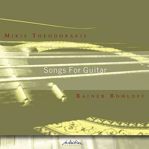 Theodorakis / Rohlsoff - Songs for Guitar   - COMPACT DISCS [CD] price history on PriceWatchPro