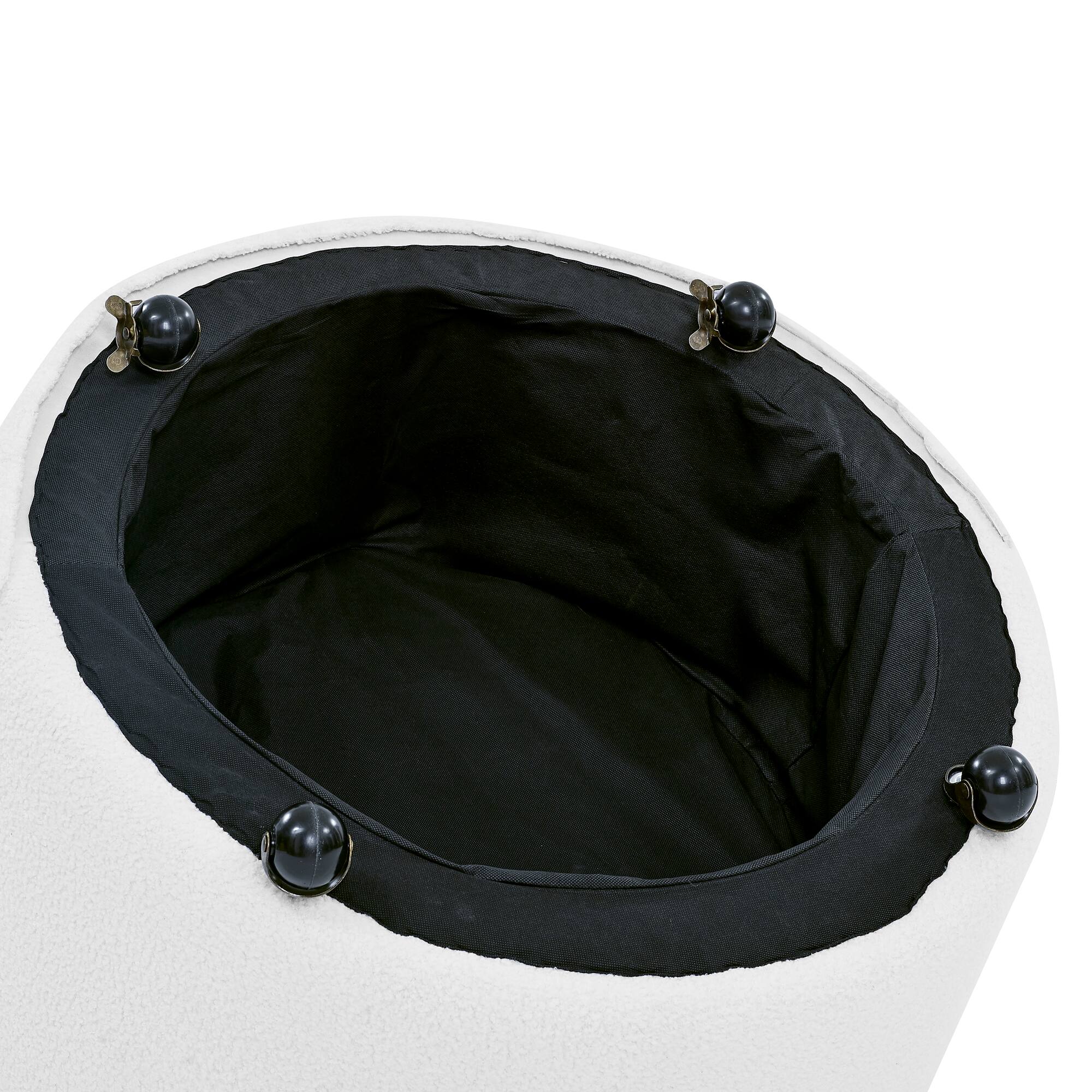 Alt View 7. GOODSILO - Luxury Upholstered Swivel Accent Chair with Tufted Back and Caster Wheels for Elegant Home Seating - Black.