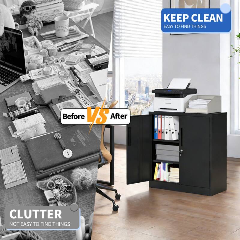 Before VS After

KEEP CLEAN  
EASY TO FIND THINGS

CLUTTER  
NOT EASY TO FIND THINGS