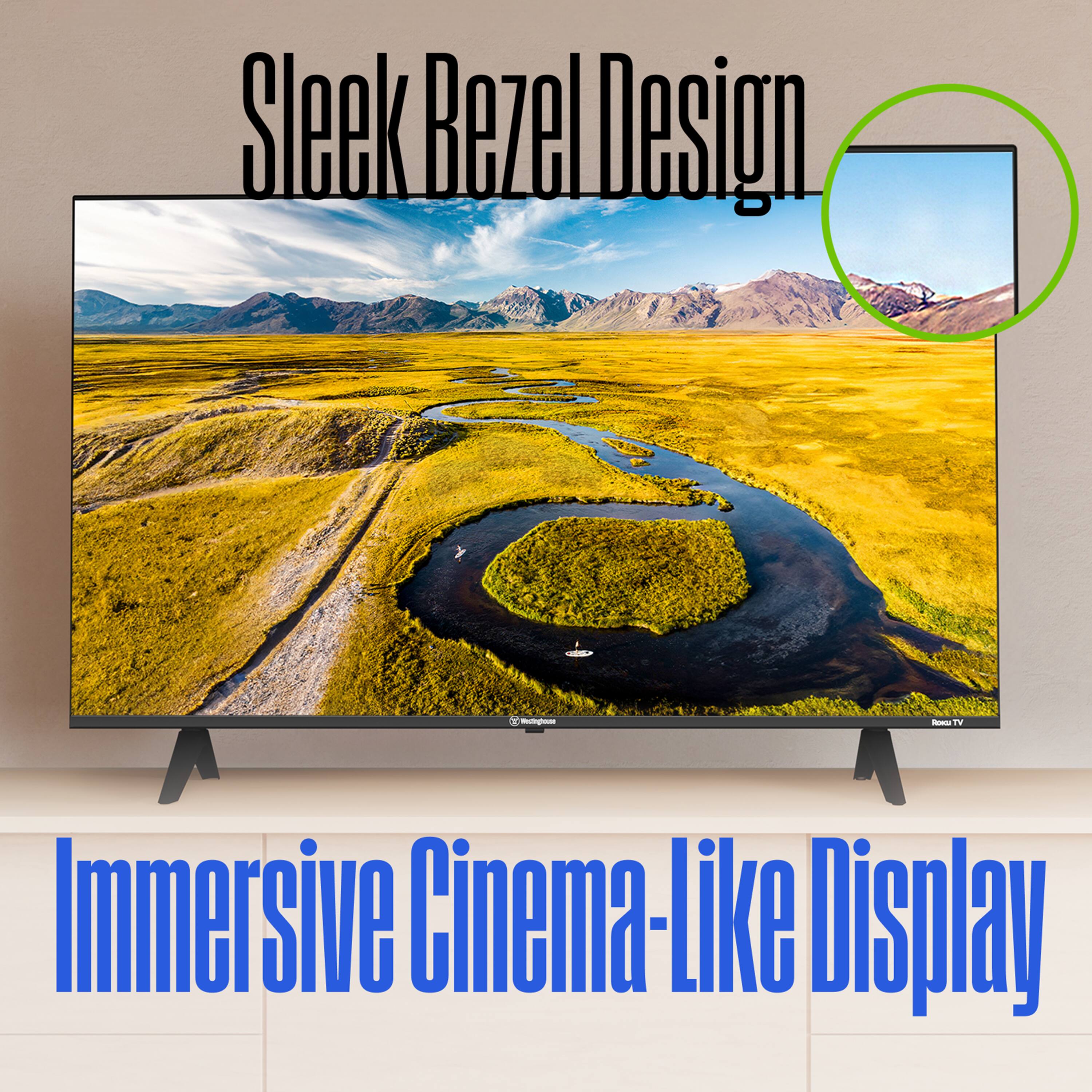 Sleek Bezel Design

Immersive Cinema-Like Display
