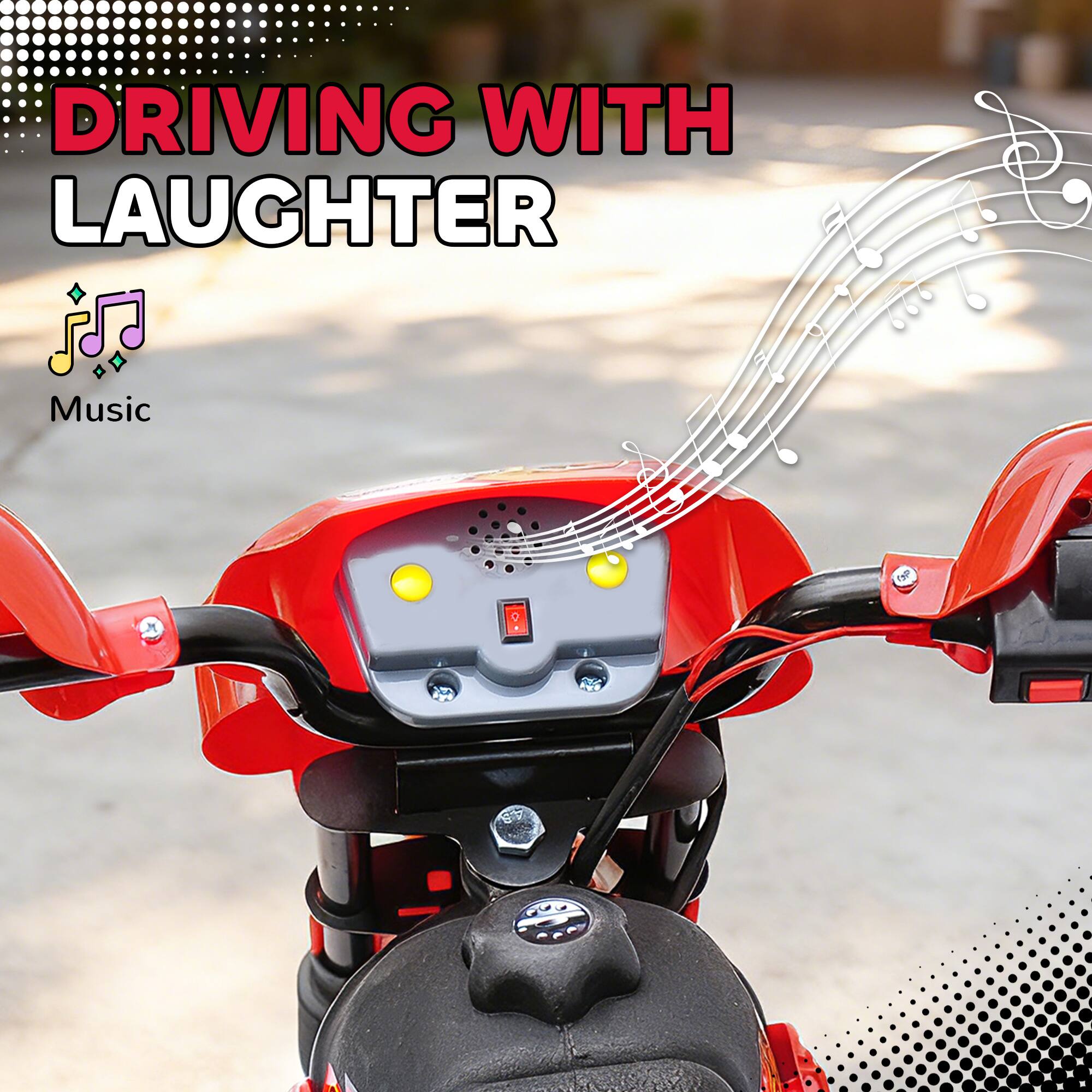 DRIVING WITH LAUGHTER  
Music