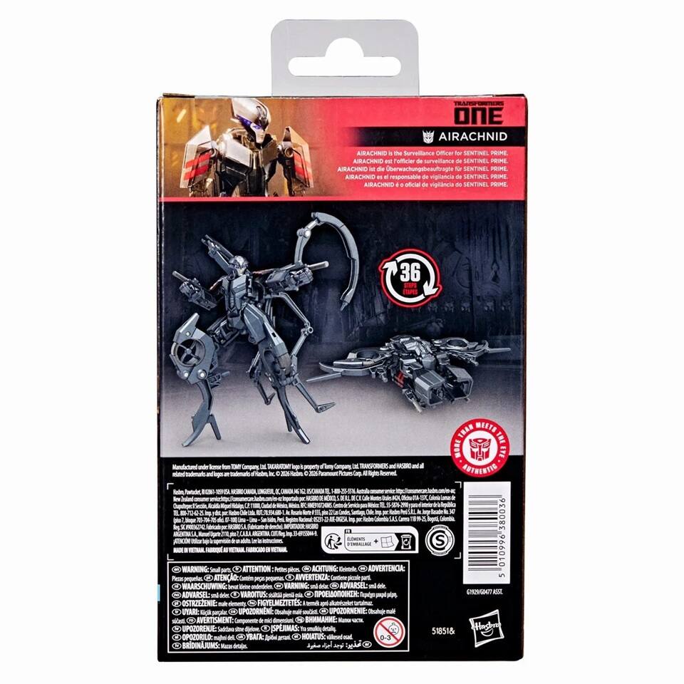Hasbro Transformers: One Studio Series Deluxe Class Airachnid