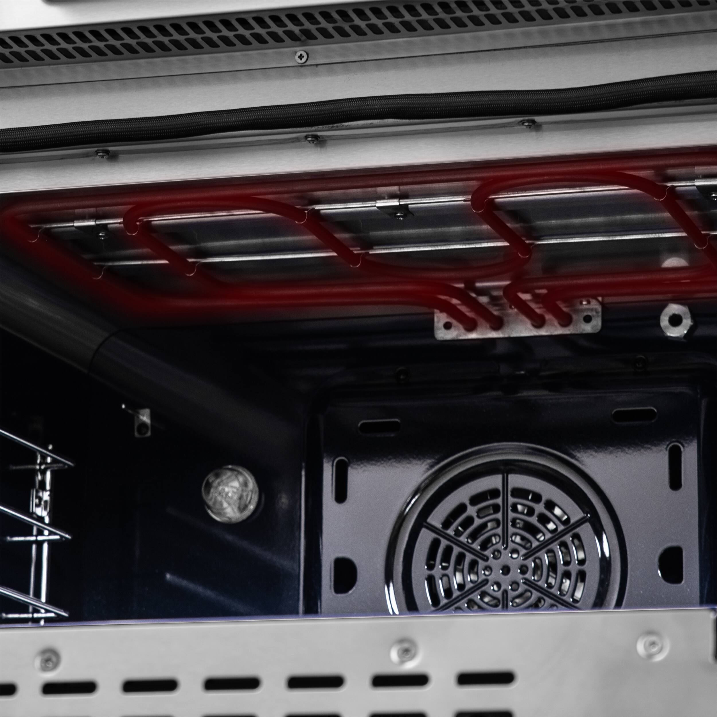 Alt View 14. Forno Appliances - Maximus 5.36 Cu. Ft. Freestanding Electric Induction Range with Air Fryer - Stainless Steel.