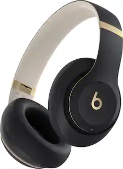 The left ear of the headphones is the one on the left side of the image.