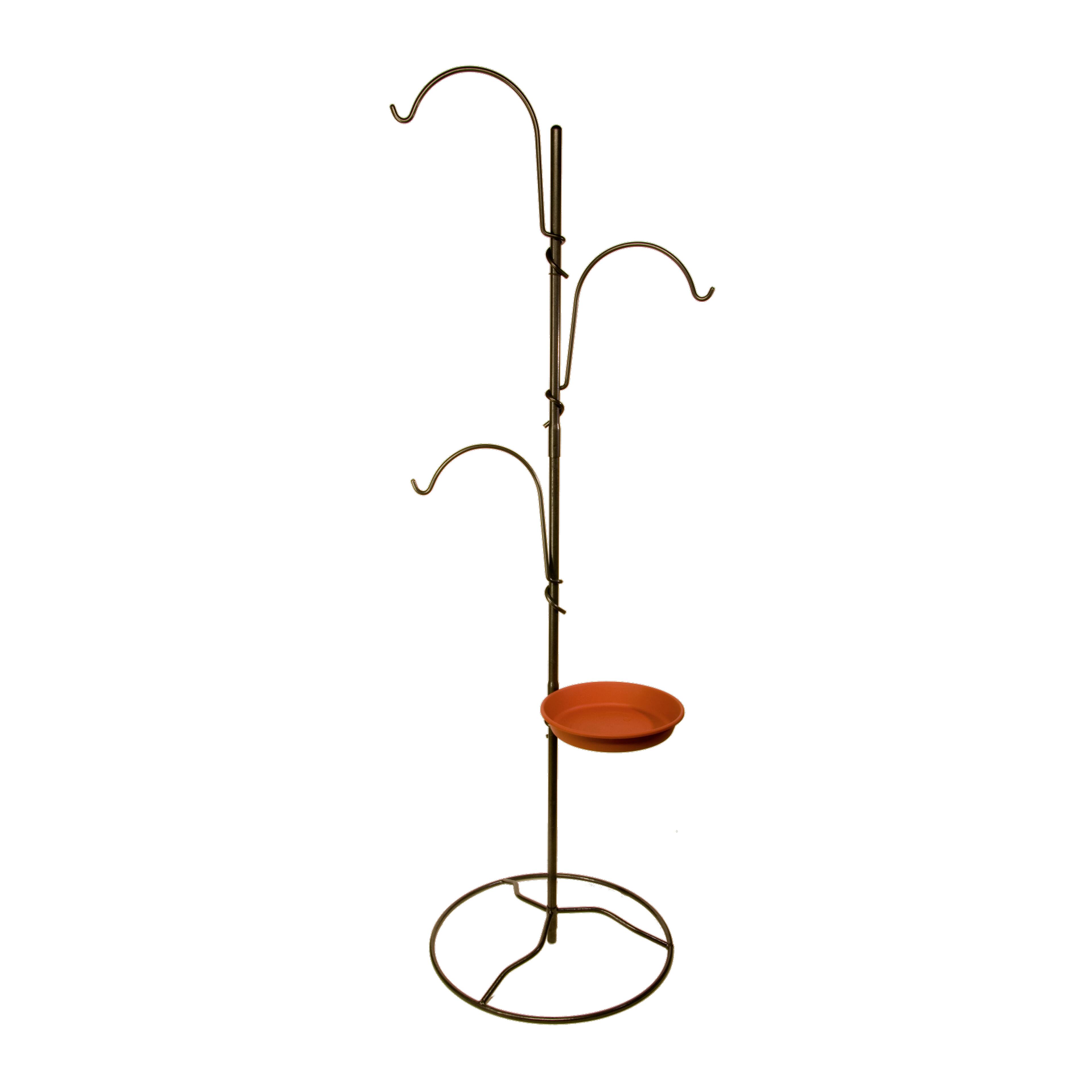 Front. Yard Butler - Yard Tree Bird Center - Garden Accessory for Outdoor Hanging, Steel Construction IYTBC-4.