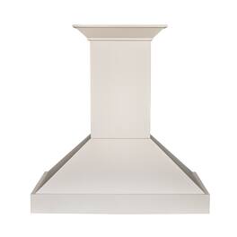 ZLINE - 48 inches - Externally Vented - Wall Range Hood - Cottage White