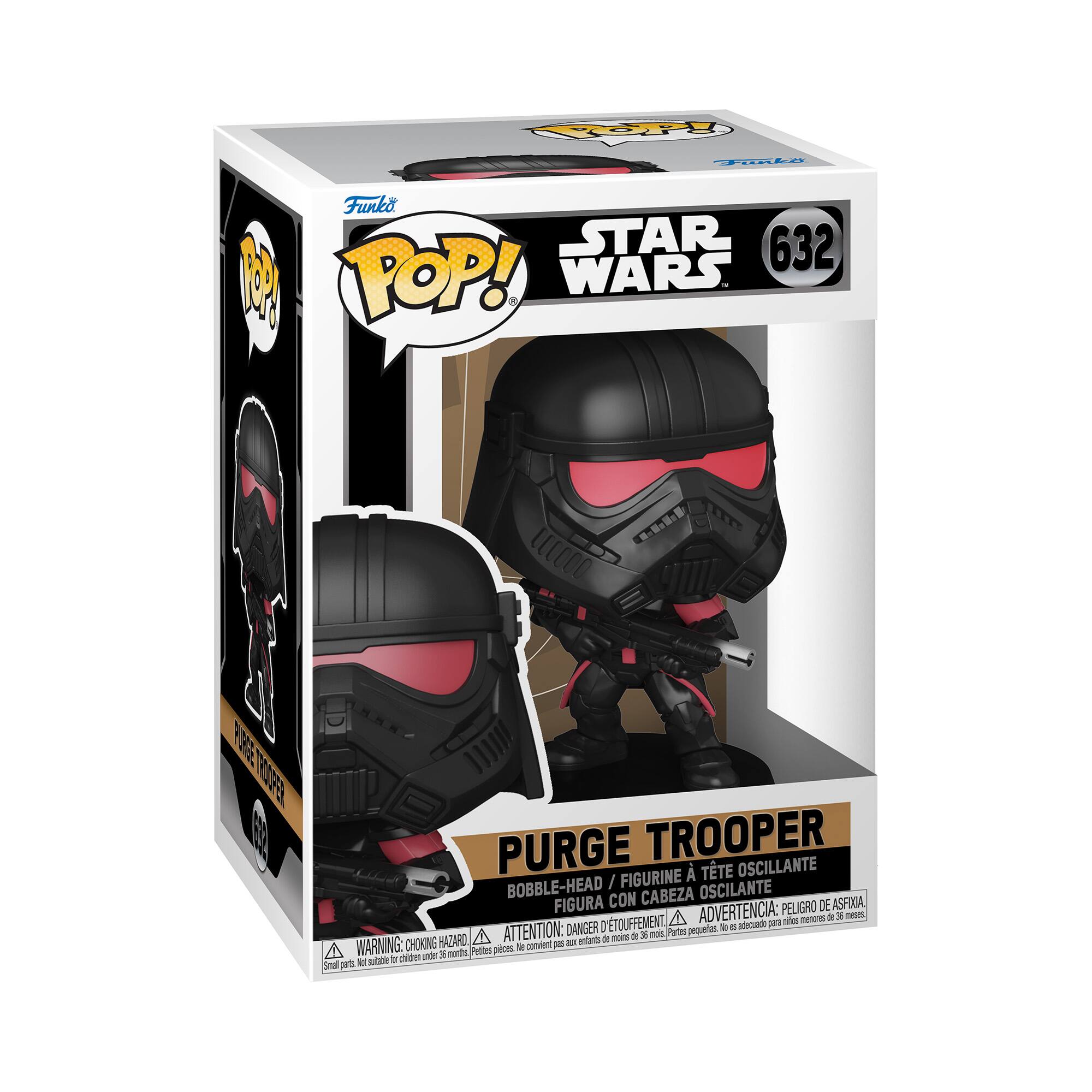 Angle. Funko - POP! Vinyl: Obi-Wan Kenobi S2- Purge Trooper.