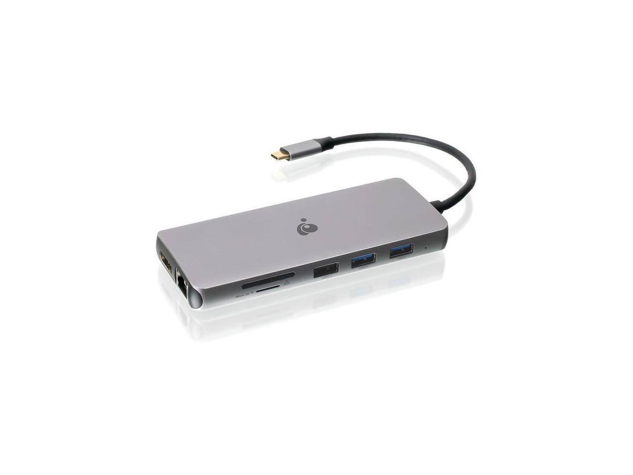 Alt View 2. IOGEAR - IOGEAR USB-C Triple HD Compact Dock w/ PD 3.0 GUD3C4K3P.