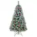 Alt View 19. Costway - 5 FT Artificial Christmas Tree Hinged w/ 200 Warm LED Lights & 126 Red Berries - Green/White.