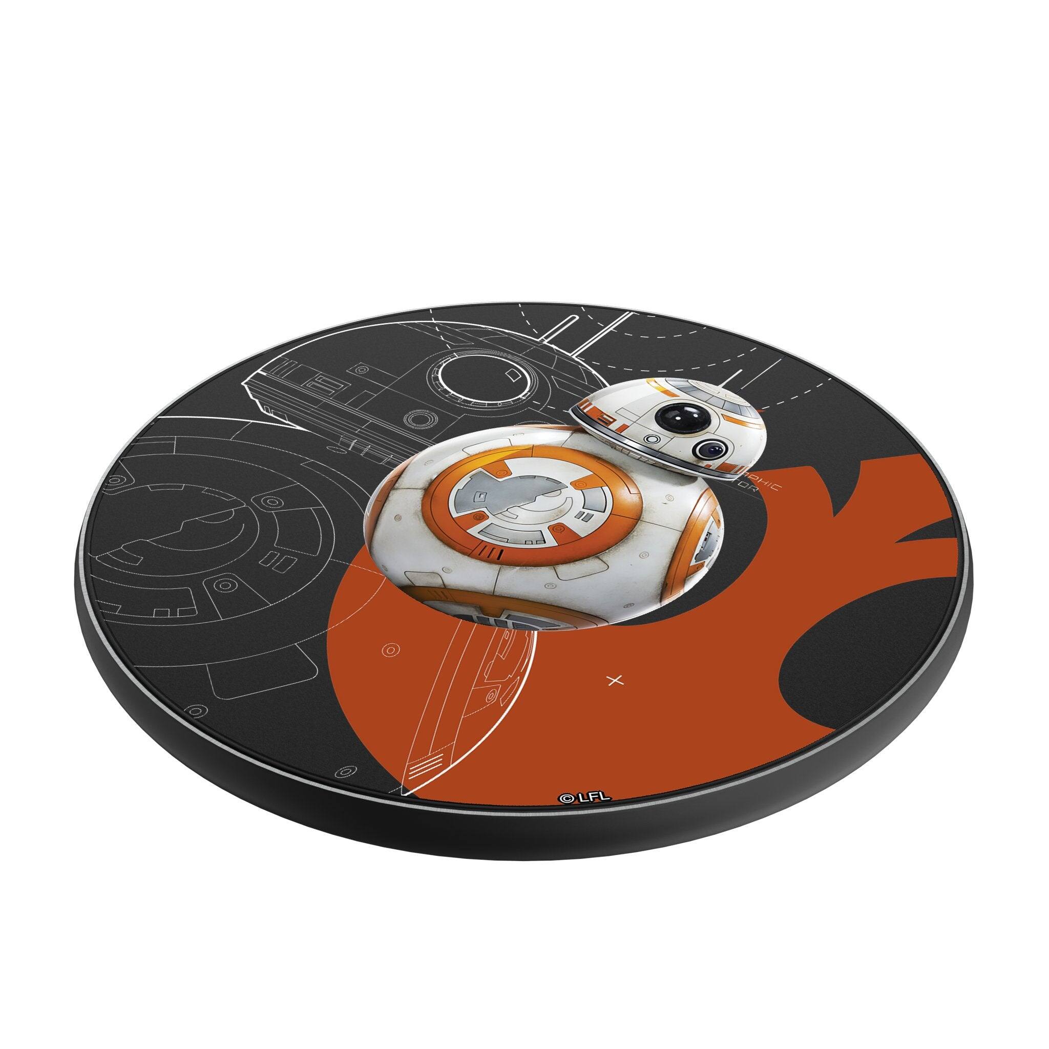 Angle. Keyscaper - Star Wars: The Force Awakens FactionTech 15-Watt Wireless Charger - BB-8.