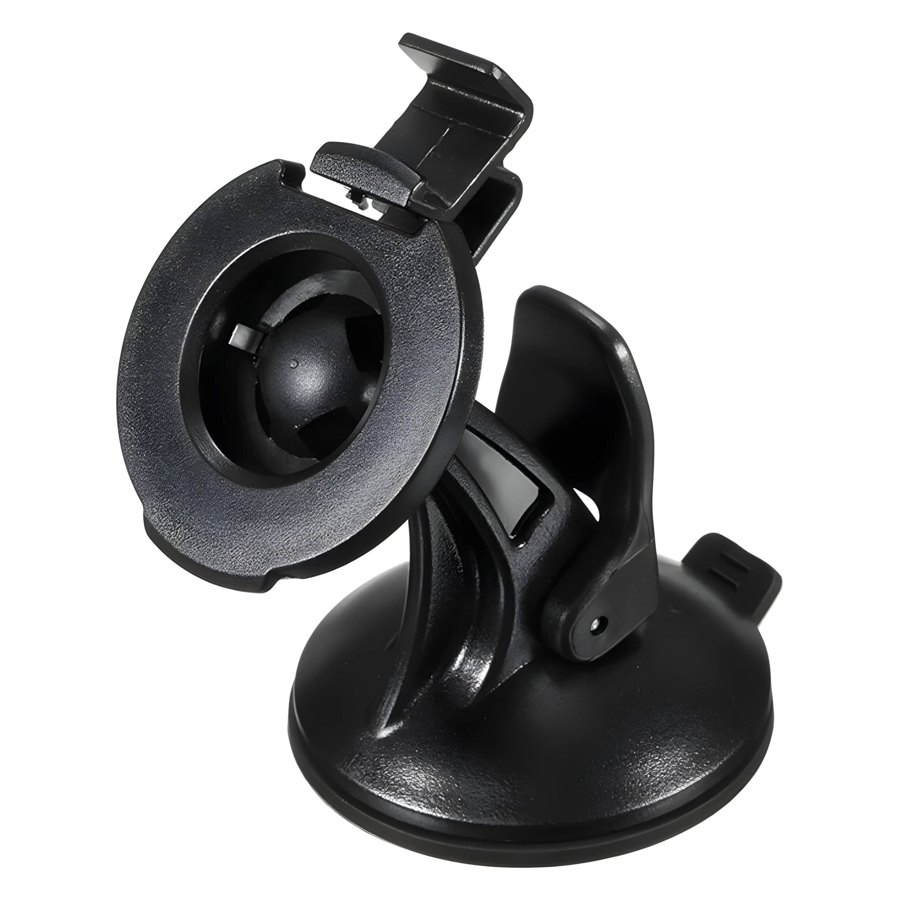 Front. Kitcheniva - Car Suction Cup Mount GPS Holder For Garmin - Black.