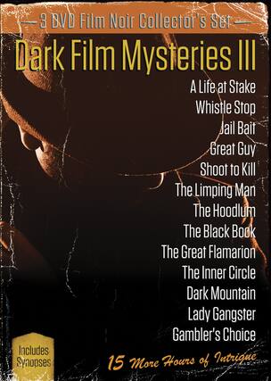 Front. Dark Film Mysteries III - DVD.