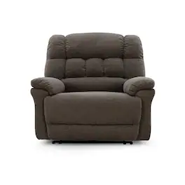 Heartland Furniture - Oversized Recliner Chair – Heavy-Duty Recliners with Wide Seat - Brown