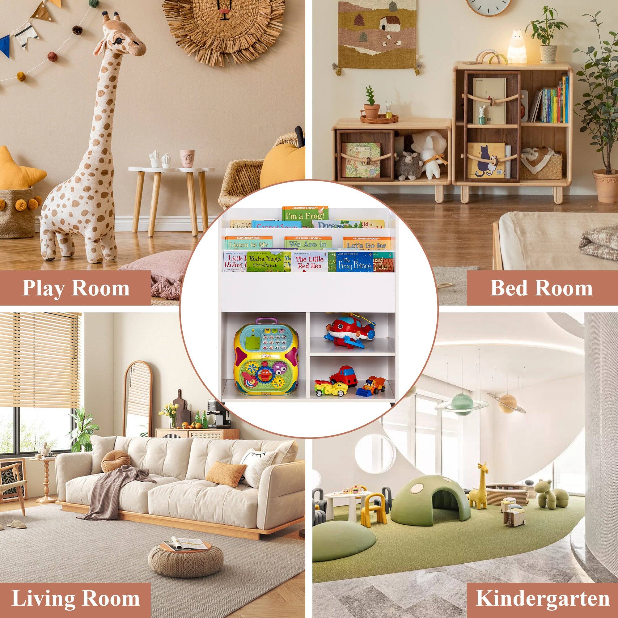 Play Room  
Bed Room  
Living Room  
Kindergarten  

I'm a Frog  
Little Red Riding Hood  
The Little Red Hen  
Let's Go for a Ride  
Cosmic Frog  
Dream in Little Red Hen  
Let's Go for a Ride  
Frolic in the Sun  
Frolic in the Sun