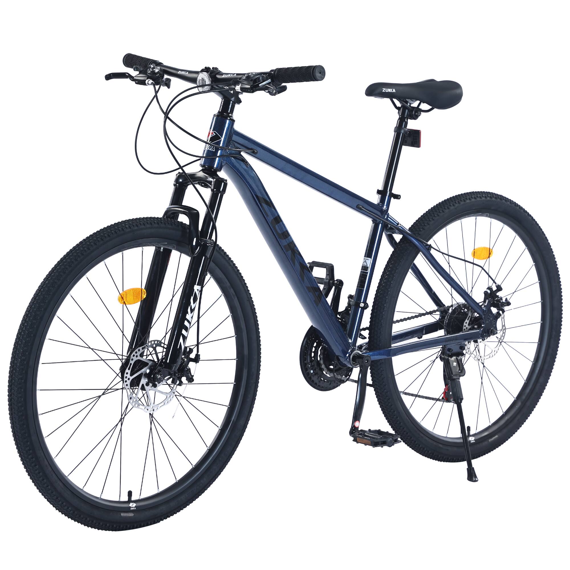 Alt View 2. Anysun - 27.5 Inch Wheels 21 Speed Mountain Bike, for Men Women Boys and Girls, Front Suspension,Aluminum Alloy Frame - Blue.