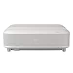 Epson - Lifestudio Grand 4K PRO-UHD UST Laser Projector, 3,600 Lumens of Color & Brightness, Sound by Bose Technology - White