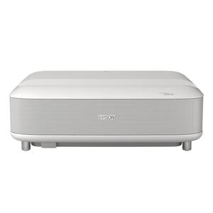 Epson - Lifestudio Grand 4K PRO-UHD UST Laser Projector, 3,600 Lumens of Color & Brightness, Sound by Bose Technology - White