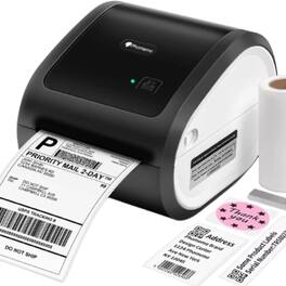 Stock Preferred - Bluetooth Thermal Shipping Label Printer – - Black