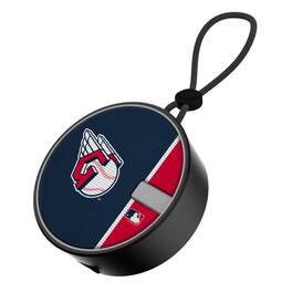 Keyscaper - Cleveland Guardians Logo Waterproof Bluetooth Speaker - Multicolor