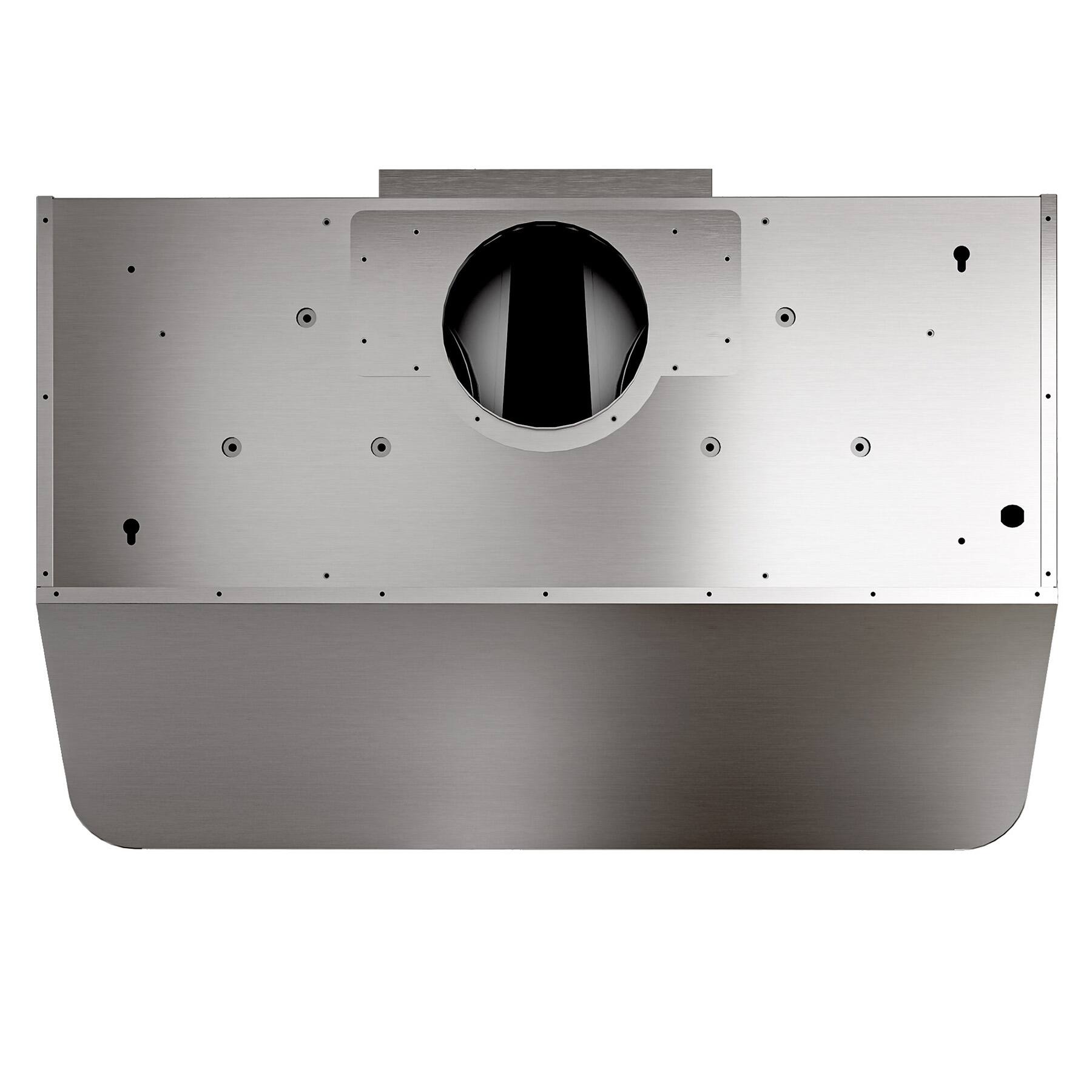 Back. Onefly - 42 inches - Externally Vented - Under Cabinet Range Hood - Stainless Steel.