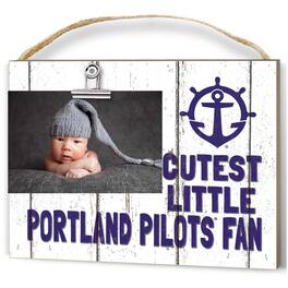 Jardine - Portland Pilots 8'' x 10'' Cutest Little Weathered Logo Clip Photo Frame - White