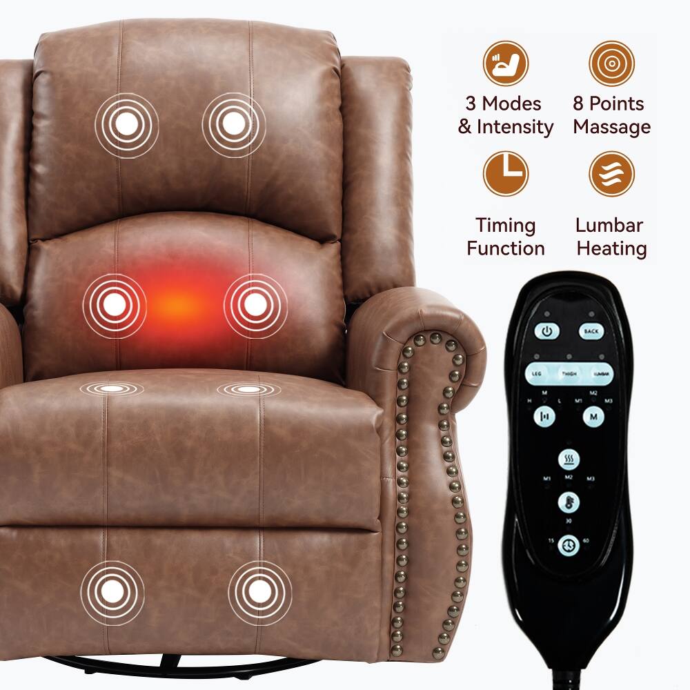 3 Modes & Intensity Massage  
8 Points  
Timing Function  
Lumbar Heating  

BACK  
LEG  
THIGH  

M  
M  
M2  
M1  

15  
60