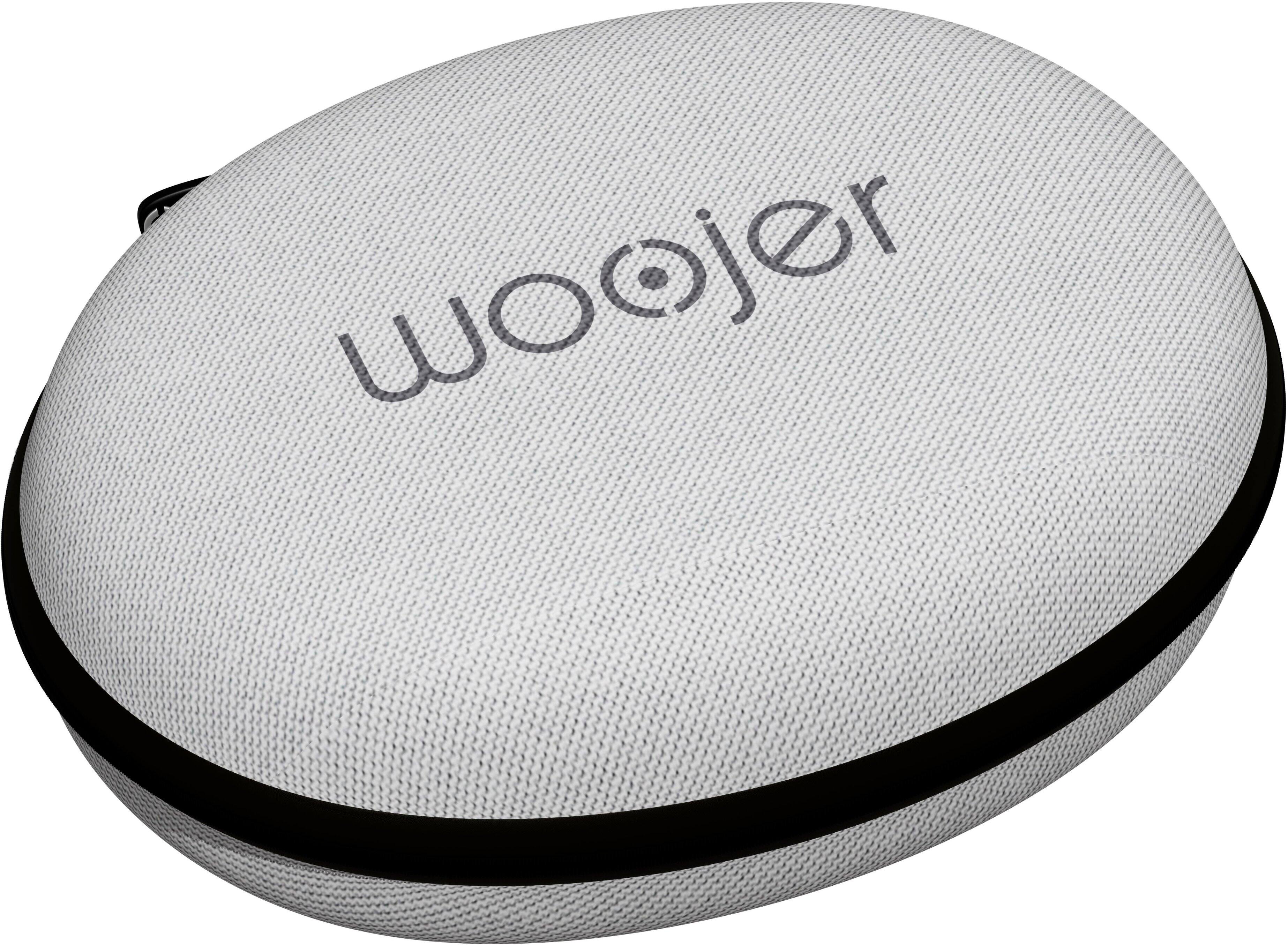 Alt View 3. Woojer - Made for Meta High-Fidelity Haptic Body Strap 3 - for VR, Games, Music, Movies, and Wellness. - White.