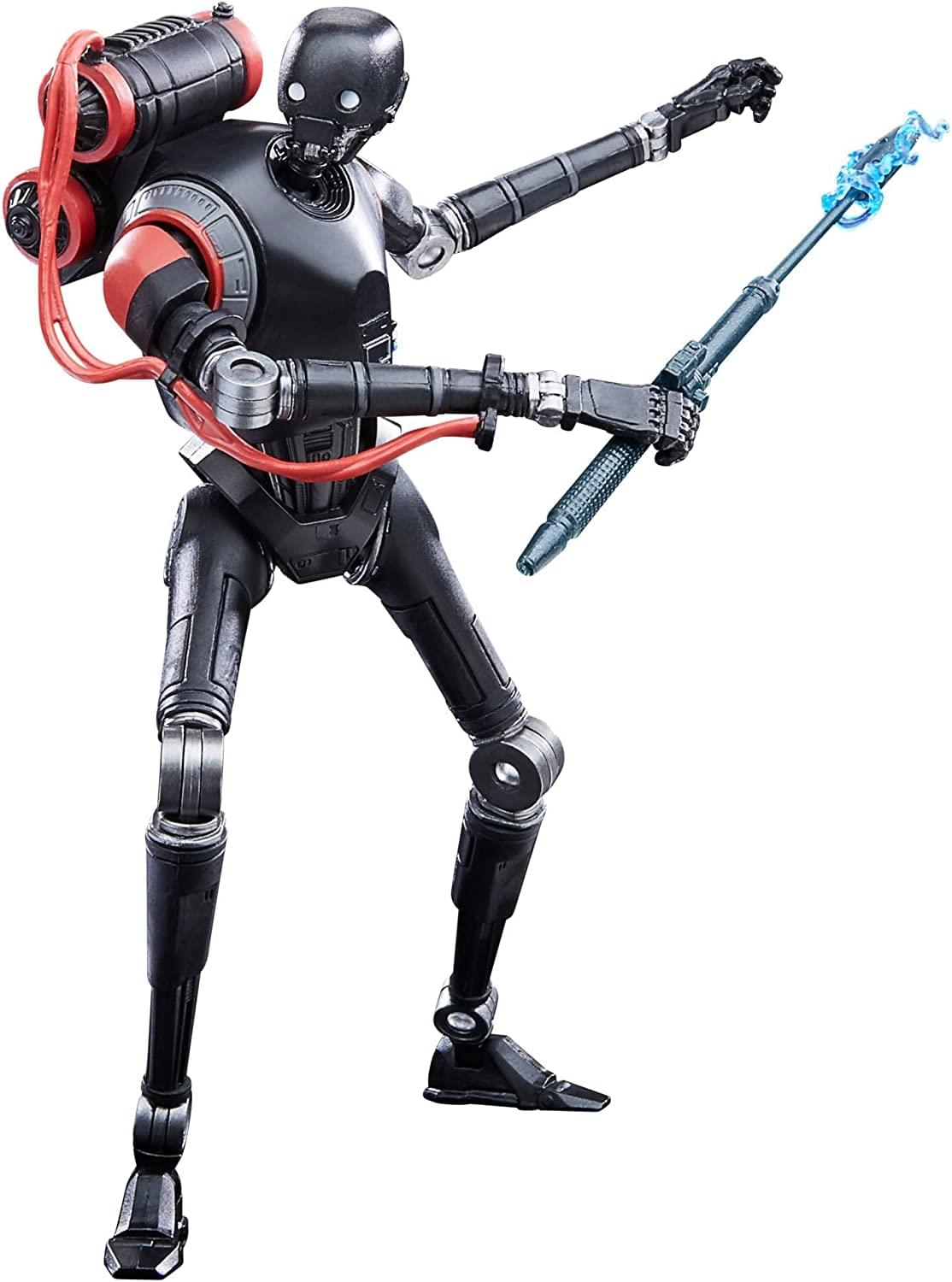 Alt View 10. Hasbro - Star Wars Black Series Gaming Greats 6 Inch Action Figure | KX Security Droid - Black.