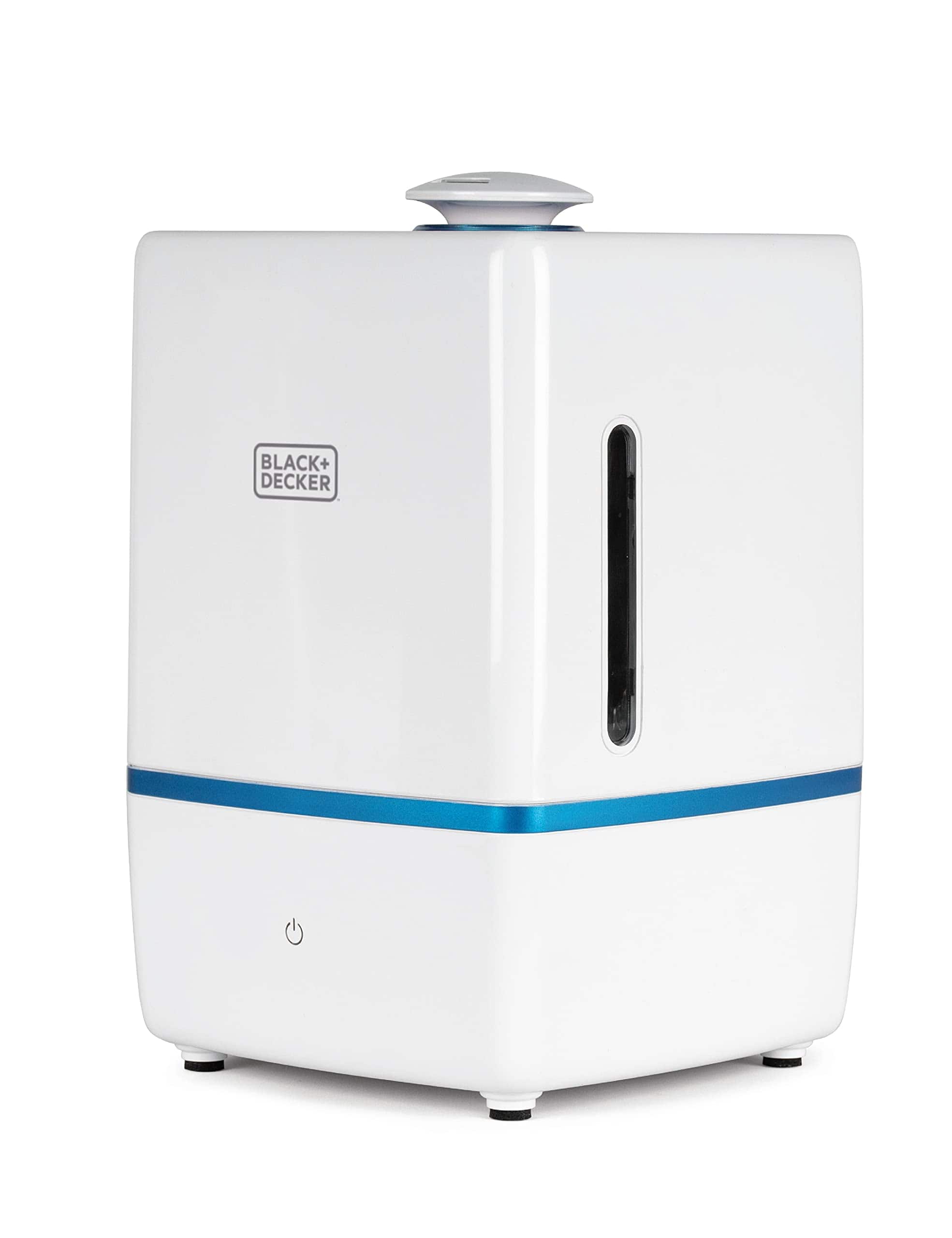 Black+Decker - 1.32 Gal. Cool Mist Ultrasonic Tabletop Humidifier 550 Sq. Ft - White