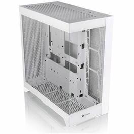 Thermaltake - CTE E600 MX Snow Mid Tower Chassis - Mid-tower - Snow - SPCC, Tempered Glass - 4 x Bay - Mini ITX, ATX - White