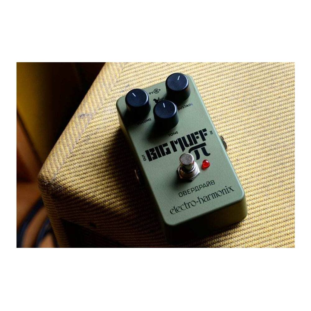 9V SUSTAIN VOLUME TONE IN OUT BIG MUFF electro-harmonix